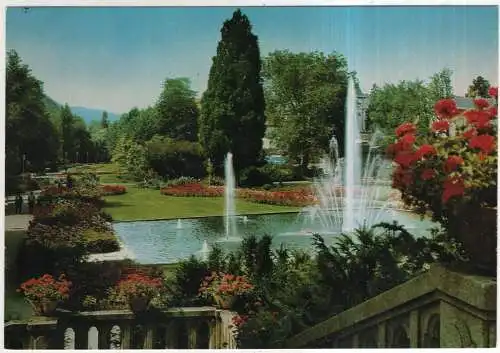 [Ansichtskarte] GERMANY - Bad Kissingen - Rosengarten. 