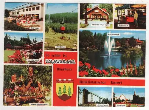 [Ansichtskarte] GERMANY - Braunlage / Oberharz. 