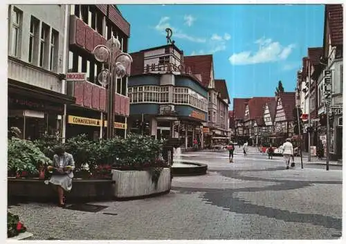 [Ansichtskarte] GERMANY - Bad Salzuflen - Lange Straße. 