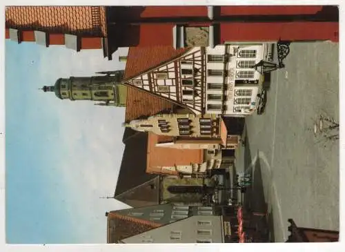 [Ansichtskarte] GERMANY - Nördlingen - Schrannenstraße mit St. Georgskirche. 