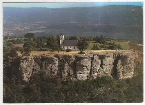 [Ansichtskarte] GERMANY - Staffelberg - Felsenkrone mit Adelgunds-Kapelle. 