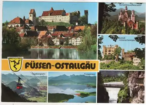 [Ansichtskarte] GERMANY - Füssen - Ostallgäu. 