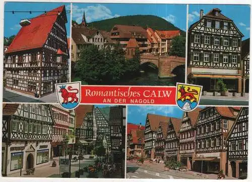 [Ansichtskarte] GERMANY - Calw an der Nagold. 