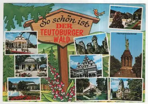 [Ansichtskarte] GERMANY - Teutoburger Wald. 