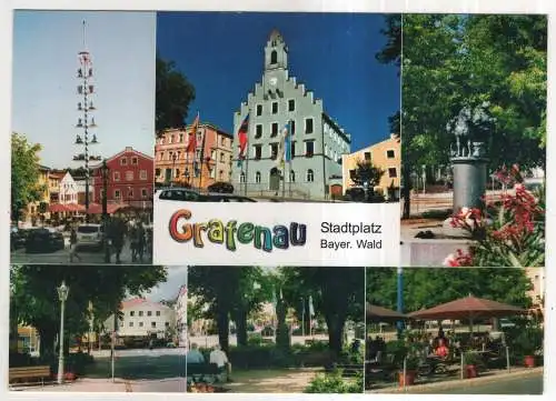 [Ansichtskarte] GERMANY - Grafenau - Stadtplatz / Bayerischer Wald. 