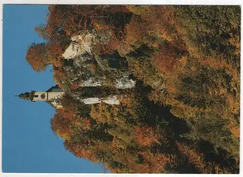 [Ansichtskarte] GERMANY - Bad Reichenhall - Karlstein - St. Pankraz im farbigen Herbst. 