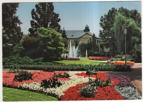 [Ansichtskarte] GERMANY - Bad Kissingen - Am Rosengarten. 