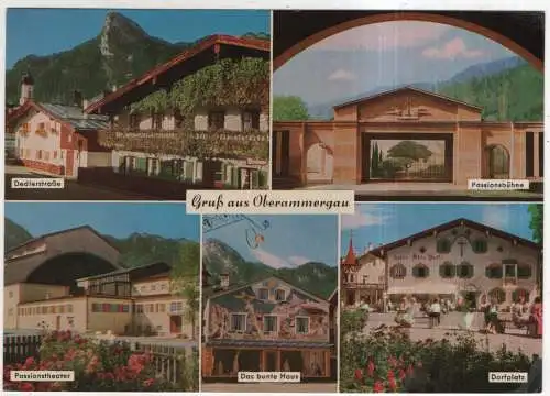 [Ansichtskarte] GERMANY - Oberammergau. 