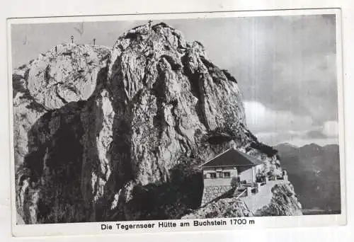 [Ansichtskarte] GERMANY - Die Tegernseer Hütte am Buchstein. 