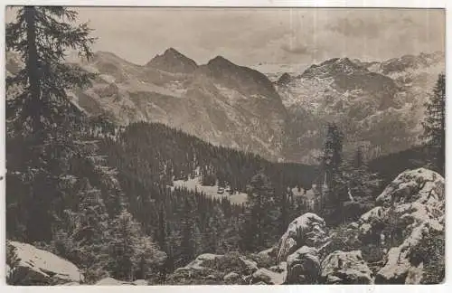 [Ansichtskarte] GERMANY - Partie Gotzenalm-Regenalm. 