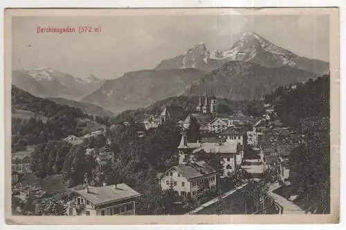 [Ansichtskarte] GERMANY - Berchtesgaden. 