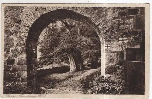 [Ansichtskarte] GERMANY - Iburg (?) - Teutoburger Wald. 