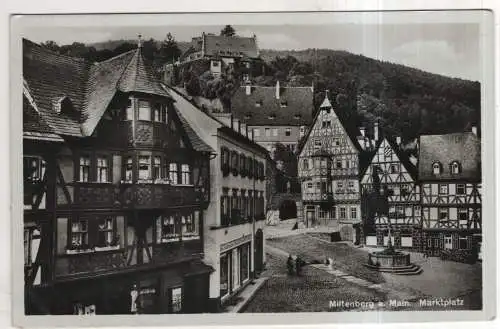 [Ansichtskarte] GERMANY - Miltenberg a. Main - Marktplatz. 