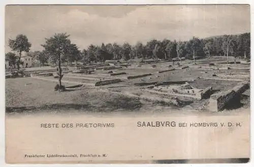 [Ansichtskarte] GERMANY -  Saalburg bei Homburg v. d. H. 