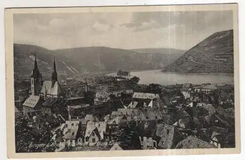 [Ansichtskarte] GERMANY - Bingen a. Rhein - Blick von der Burg Klopp. 