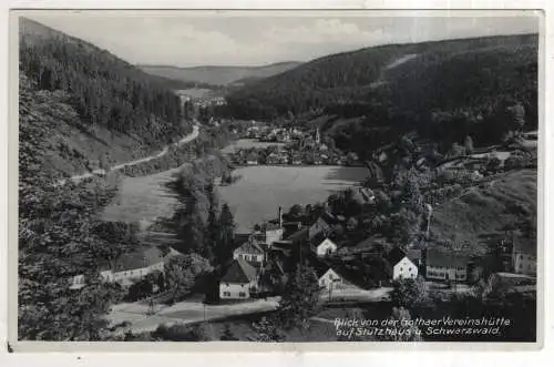 [Ansichtskarte] GERMANY - Blick von der Gothaer Vereinshütte auf Stutzhaus u. Schwarzwald. 