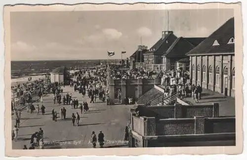 [Ansichtskarte] GERMANY - Westerland a. Sylt - Kurhaus Strandhalle. 