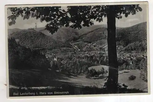 [Ansichtskarte] GERMANY - Bad Lauterberg i. Harz von Bremerruh. 