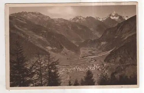 [Ansichtskarte] SWITZERLAND - Zernez mit Piz Linard. 