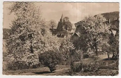 [Ansichtskarte] GERMANY - Birnenblütte am Kirchlein zu Zwingenberg / Bergstr. 