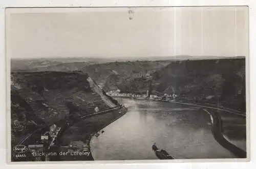 [Ansichtskarte] GERMANY - Blick von der Loreley. 