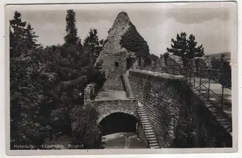 [Ansichtskarte] GERMANY - Lindenfels - Burghof. 