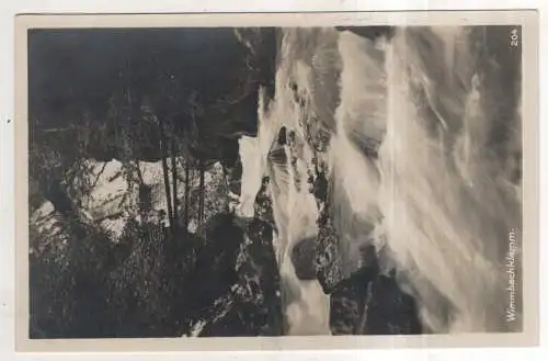 [Ansichtskarte] GERMANY - Wimmbachklamm. 