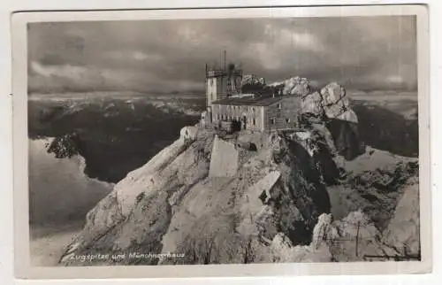 [Ansichtskarte] GERMANY - Zugspitze und Münchnerhaus. 