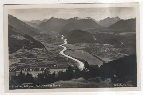 [Ansichtskarte] AUSTRIA - Blick von Mösern in das Inntal. 