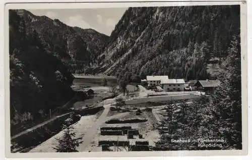 [Ansichtskarte] GERMANY - Ruhpolding - Seehaus m. Forchensee. 