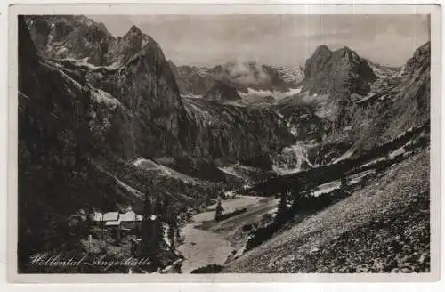 [Ansichtskarte] GERMANY - Höllentalangerhütte geg. Hollentalspitzen ... 