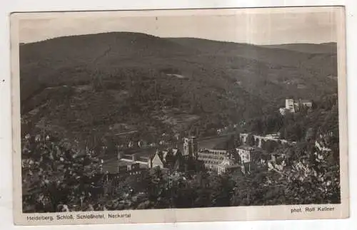 [Ansichtskarte] GERMANY - Heidelberg - Schloß - Schloßhotel - Neckartal. 