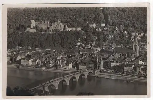 [Ansichtskarte] GERMANY - Heidelberg - Blick vom Philosophenweg. 