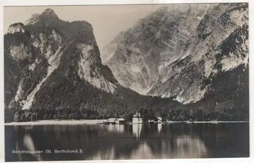 [Ansichtskarte] GERMANY - Berchtesgaden - St. Bartholomä I. 