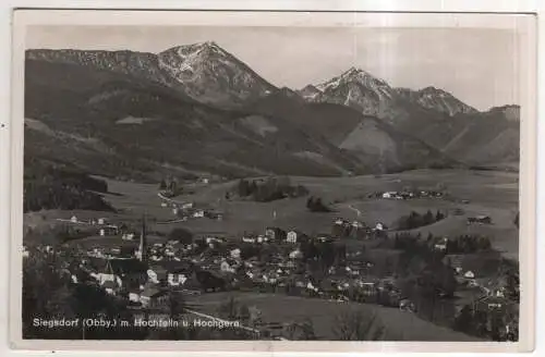 [Ansichtskarte] GERMANY - Siegsdorf / Obby. mit Hochfelln u. Hochgern. 