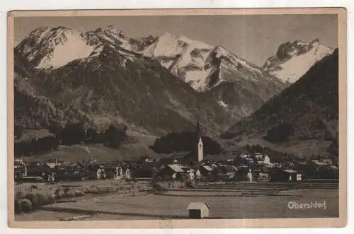 [Ansichtskarte] GERMANY - Oberstdorf. 