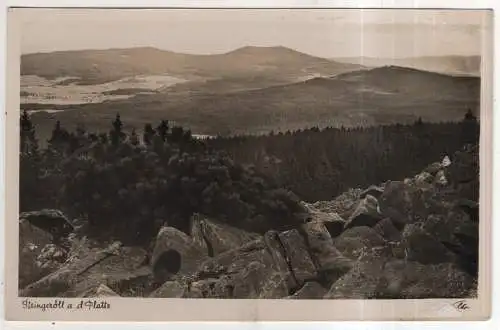 [Ansichtskarte] GERMANY - Fernblick v. d. Platte i. Fichtelgebirge. 