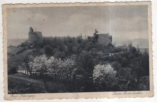 [Ansichtskarte] GERMANY - Bad Kissingen - Ruine Bodenlauben. 