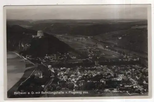 [Ansichtskarte] GERMANY - Kelheim a. D. mit Befreiungshalle. 