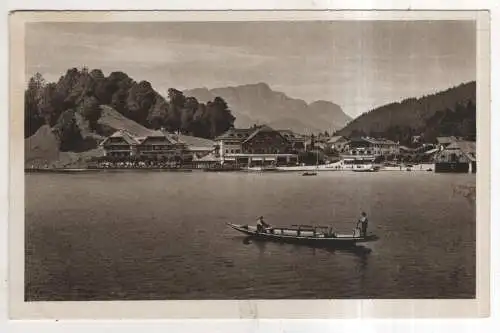 [Ansichtskarte] GERMANY - Königssee - Schiffslände. 