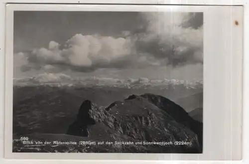 [Ansichtskarte] AUSTRIA - Blick von der Rofanspitze auf den Sackzahn und Sonnwendjoch. 