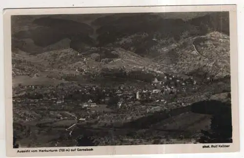 [Ansichtskarte] GERMANY - Aussicht vom Markusturm auf Gernsbach. 