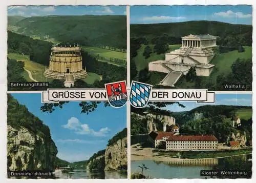 [Ansichtskarte] GERMANY - Grüsse von der Donau. 