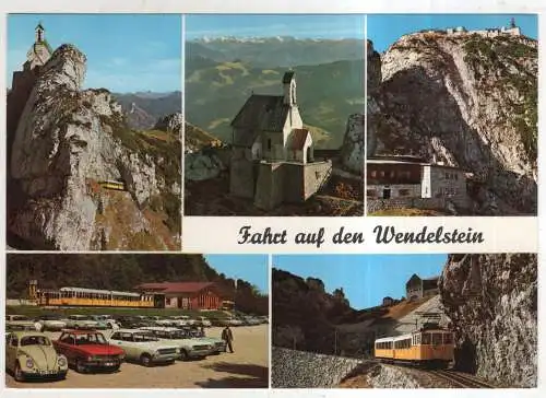 [Ansichtskarte] GERMANY - Fahrt auf den Wendelstein. 