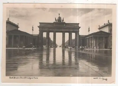 [Ansichtskarte] GERMANY - Berlin - Brandenburg Tor. 