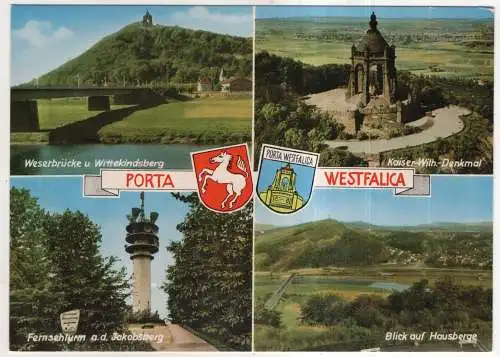 [Ansichtskarte] GERMANY - Porta Westfalica. 