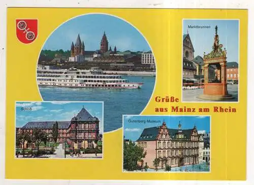 [Ansichtskarte] GERMANY - Mainz am Rhein. 