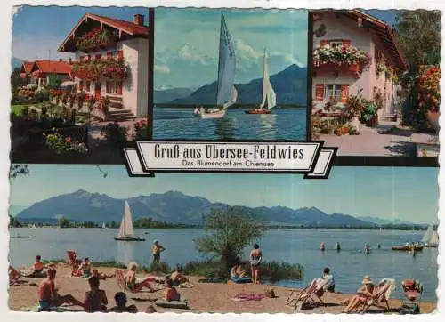 [Ansichtskarte] GERMANY - Übersee-Feldwies - Chiemsee. 