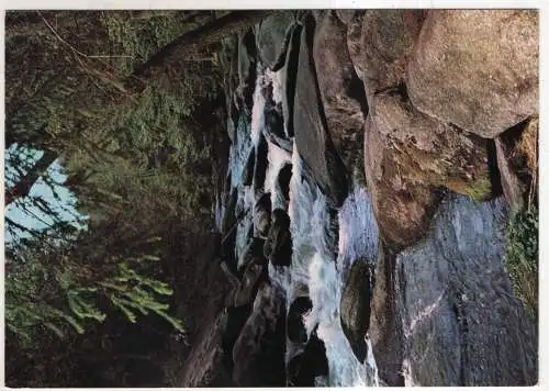 [Ansichtskarte] GERMANY - Harz - Bode-Fälle bei Braunlage. 