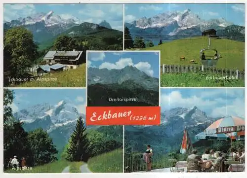 [Ansichtskarte] GERMANY - Garmisch-Partenkirchen - Am Eckbauer. 